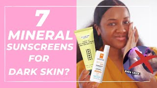 The BEST Sunscreens for Darker Skin  Summer 2023 [upl. by Fermin]