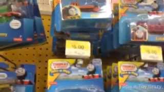 TOY SHOPPING for a THOMAS AND FRIENDS Take N Play Talking Winston and Talkin Diesel 10 [upl. by Enitsrik]