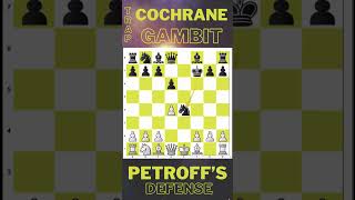 PETROFF DENFESE  Cochrane Gambit chess games Opening win ruylopez trap chessgame chesscom [upl. by Einahpehs72]