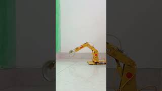 hydraulic robot arm art shortsvideo science schoolproject hydrolicexperiment [upl. by Mendes]