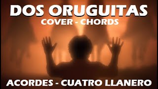 Dos Oruguitas CHORDS ACORDES Sebastián Yatra  ENCANTO Cuatro llanero nivel Principiante [upl. by Centonze]