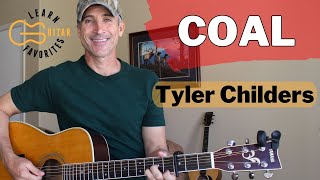 Coal  Tyler Childers  Guitar Lesson [upl. by Haramat]