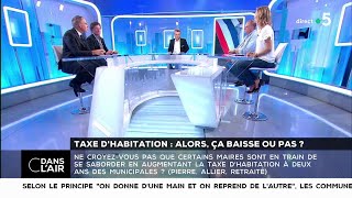 Taxe dhabitation  alors ça baisse ou pas   Les questions SMS cdanslair 12102018 [upl. by Wiseman]