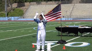 Drum Major Matthew Lam  Field Conducting Majors  2024 California Drum Major Championships [upl. by Asilrak]