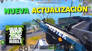 WARZONE MOBILE NUEVA ACTUALIZACIÓN PROBANDOLA EN VIVO [upl. by Natan844]