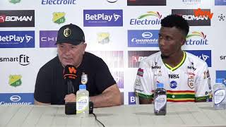 Rueda de prensa de Real Cartagena tras su partido ante Huila [upl. by Knighton536]