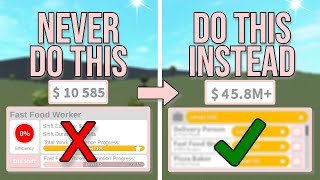 NEVER Do This To Get Money Fast in Bloxburg Roblox [upl. by Ylhsa719]