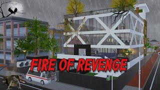 FIRE OF REVENGE 🔥 API BALAS DENDAM  HORROR STORY SAKURA SCHOOL SIMULATOR [upl. by Latton]