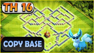 Ultimate TH16 Base Layout for Maximum Defense Copy Link in Description 🔒 [upl. by Pasahow]