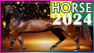 ✪ Horse Horoscope 2024 ✦ Born 2014 2002 1990 1978 1966 1954 1942 1930 [upl. by Ititrefen149]