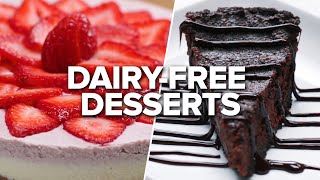 5 DairyFree Desserts [upl. by Nnylyram695]