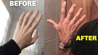 How to Grow Thicker More Masculine Hands [upl. by Tollmann]