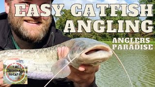 Anglers Paradise  Easy Cat Lake Catfish Catching [upl. by Hume]