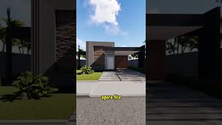 projeto casa duplex 6x 25 metros casa fachadas autocad [upl. by Burnard]