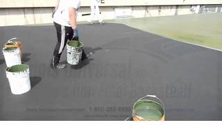 How to Paint a Tennis CourtBasketball CourtSport [upl. by Eimas]