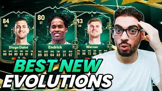 THE BEST NEW META EVOLUTION CARDS TO EVOLVE IN EAFC 25 ULTIMATE TEAM [upl. by Anala678]