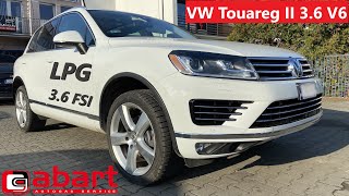 Największy SUV Volkswagena Touareg II 36 V6 FSI po montażu instalacji gazowej BRC w Abart Wrocław [upl. by Beaner24]