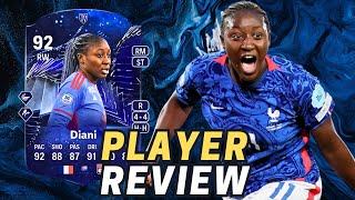 Diani TOTY HONORABLE MENTIONS EAFC 24 REVIEW [upl. by Eicak]