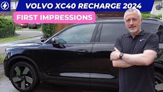 Volvo XC40 Recharge Twin Ultra 2024  First impressions [upl. by Brunell]