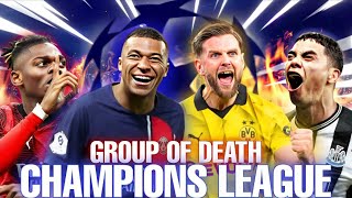 Champions League Group of Death EXE 😂 [upl. by Reiter]