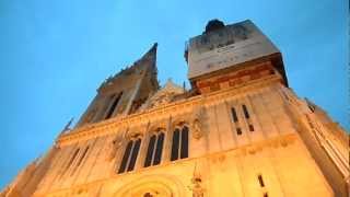 Zagreb  Cathedral bells [upl. by Iseabal]