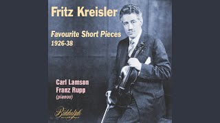 España Op 165 No 2 Tango Arr F Kreisler for Violin amp Piano [upl. by Perlis]