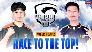 NP 2022 PMPL South Asia Fall Split  Week 1 Day 2  Race to the Top [upl. by Atilegna]