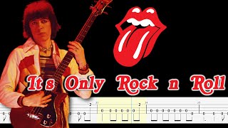 The Rolling Stones  Its Only Rock N Roll But I Like It Official Bass Tabs By Bill Wyman [upl. by Assennav]