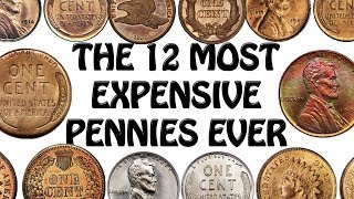 The 12 Most Expensive Pennies In US History [upl. by Nivaj]