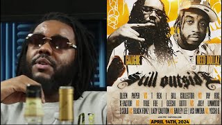 CALICOE TAKES ON REED DOLLAZ AND HE STILL OUTSIDE AGAINST JOHN JOHN [upl. by Kakalina103]