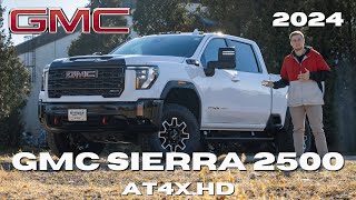 2024 GMC Sierra 2500 AT4X HD  The King of The Road [upl. by Gregoor]