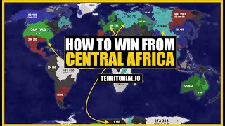 🇨🇫 How to Win from Central Africa 🇨🇫  Territorialio Team Gameplay [upl. by Eiramadnil]