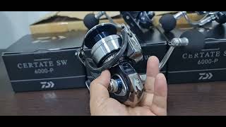 DAIWA CERTATE SW 6000P [upl. by Ambler223]