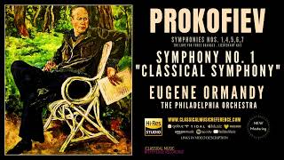 Prokofiev  Symphony No 1 in D Major Op 25 quotClassicalquot reference recording Eugene Ormandy [upl. by Whale]