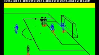 Match Day Walkthrough ZX Spectrum 210 on highest difficulty [upl. by Boone]