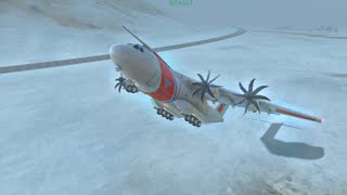 Reddish Cargo Flight 711Crash Animation  TFS [upl. by Adnawahs]