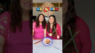 🪔OG vs New Navratri Chaat Challenge foodchallenge navaratri [upl. by Godfry719]