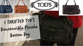 I THRIFTED AUTHENTIC TODS BAG FOR CHEAP [upl. by Irwin]