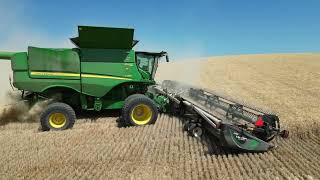 Wheat Harvest in the Palouse [upl. by Llegna765]