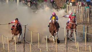 Corrida de Cavalos em SÃO MIGUEL DO TAPUIO 2023  Festa do vaqueiro [upl. by Ahsino931]