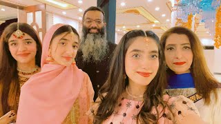 shafay ka nikkah plus mehndi  esha dance kartay huye girnay lagi thi 😂  vlog41 [upl. by Rotow]