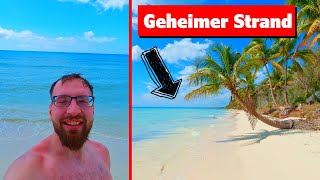 GEHEIMER STRAND IN DER DOM REP  PARADIESISCHER STRAND OHNE TOURISTEN  DOM REP SECRETS [upl. by Yartnod]