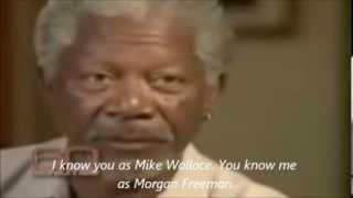 Morgan Freeman Black History Month with Subtitle [upl. by Milks]