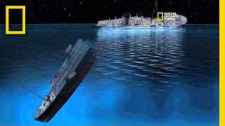 New CGI of How Titanic Sank  Titanic 100 [upl. by Enilaf]