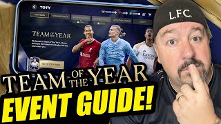 TOTY FULL EVENT GUIDE  SO MANY SURPRISES  FC Mobile FIFA Mobile [upl. by Maretz]