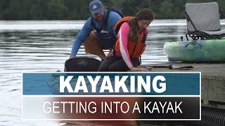 How to Get Into and Out of a Kayak Smoothly and Safely [upl. by Brill]