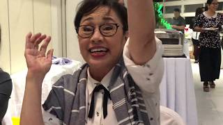 Ms VILMA Santos Walang Kupas ang PR Masayang CHUMIKA sa Wake ni Mama MILAGROS Santos [upl. by Mick652]