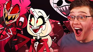 Dravens HAZBIN HOTEL READY FOR THIS Animated Song REACTION HOLY [upl. by Amathist864]