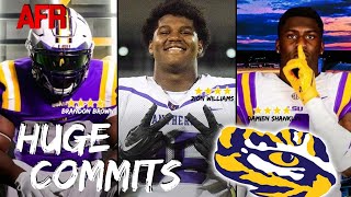 BOOM LSU Pillages Texas For DL Commits  LSU Football Recruiting News [upl. by Joaquin]