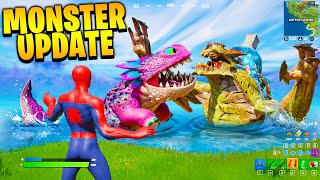 MONSTER UPDATE 👹 Neue Skins Orte und Live Event Infos  Fortnite Deutsch [upl. by Aidnyl]